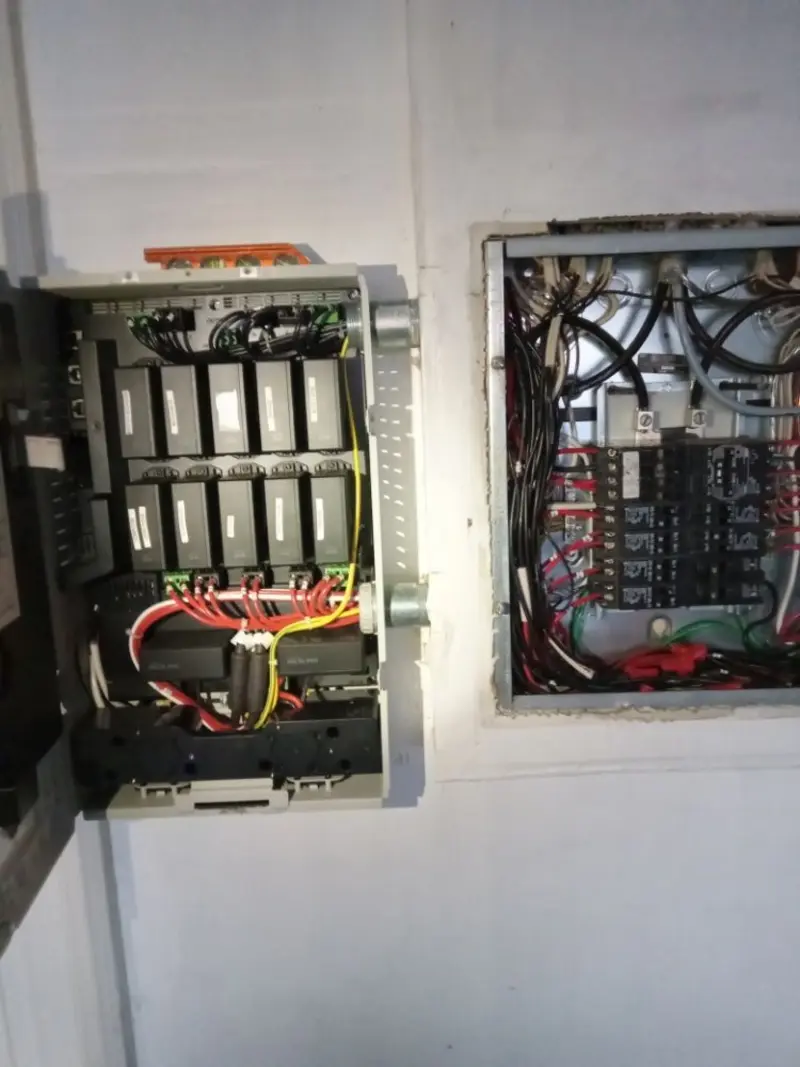 Electrical panel upgrade completed for Electrical Inspection in Paxton
